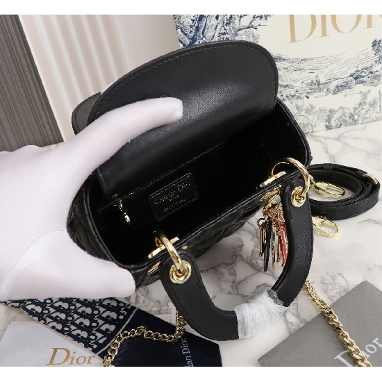 MINI LADY DIOR DIORAMOUR BAG