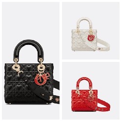 3colors DIORAMOUR MY ABCDIOR LADY DIOR BAG