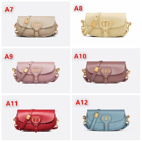 12colors DIOR BOBBY EAST-WEST BAG Box Calfskin