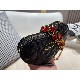 DIORAMOUR DIOR CARO HEART POUCH WITH CHAIN