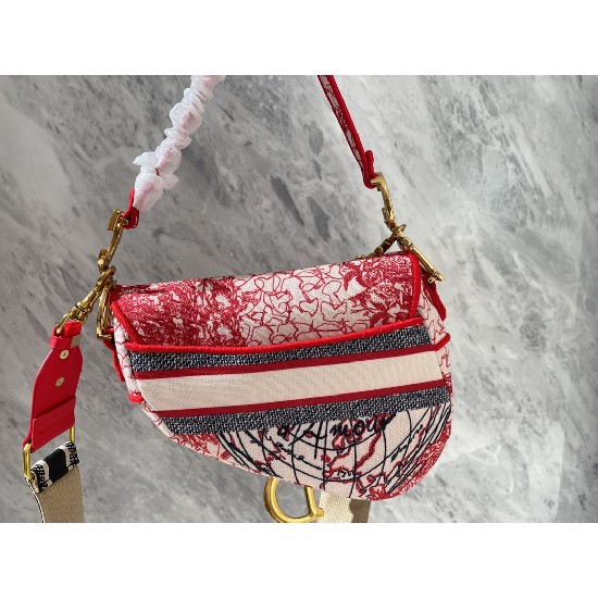DIORAMOUR SADDLE BAG