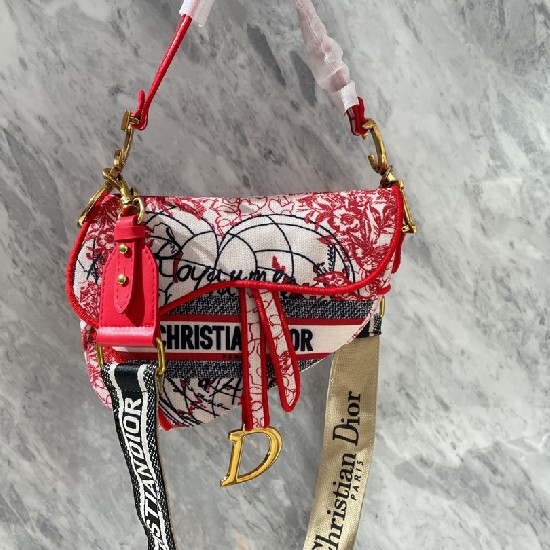 DIORAMOUR SADDLE BAG
