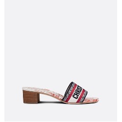 DWAY DIORAMOUR HEELED SLIDE