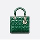 MEDIUM LADY DIOR BAG Patent Cannage Calfskin