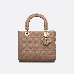 MEDIUM LADY DIOR BAG Lambskin