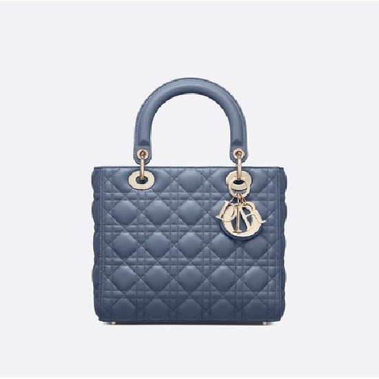 MEDIUM LADY DIOR BAG Cannage Lambskin