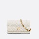 DIOR CARO BELT POUCH WITH CHAIN