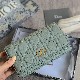 DIOR CARO BELT POUCH WITH CHAIN