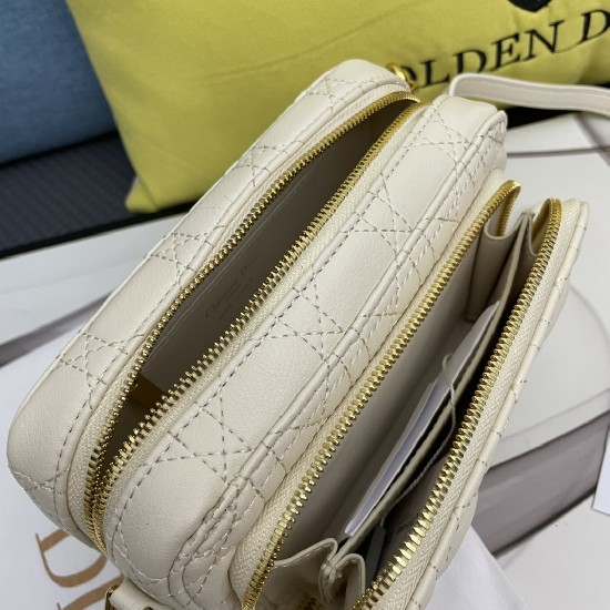 DIOR CARO DOUBLE POUCH