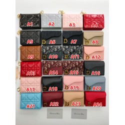 24colors Cannage saddle Wallet