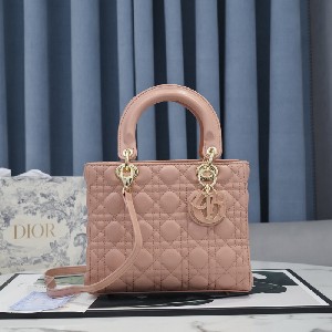 MEDIUM LADY DIOR BAG Lambskin
