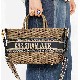 WICKER BUCKET BAG