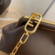 FENDI CHAIN STRAP GOLD/SILVER