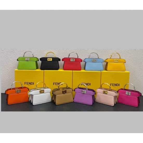 11colors Peekaboo ISeeU Micro nappa leather bag