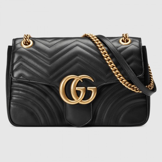 GG Marmont matelassé leather