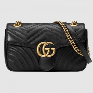 GG Marmont matelassé leather