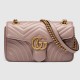 GG MARMONT PATENT MINI SHOULDER BAG