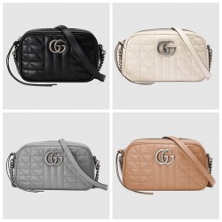4colors GG Marmont shoulder bag leather