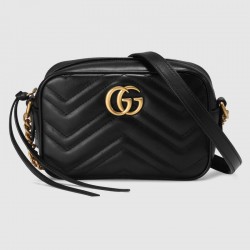 GG Marmont matelassé shoulder bag leather