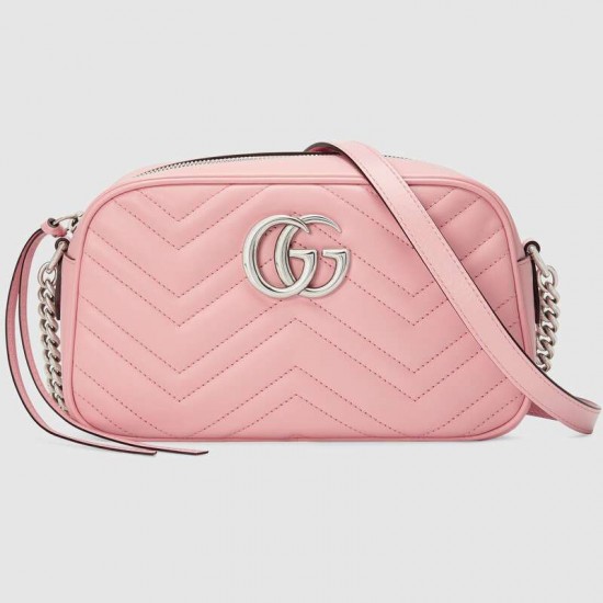 GG Marmont small shoulder bag leather