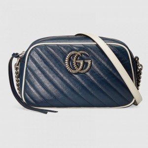 GG Marmont small shoulder bag leather