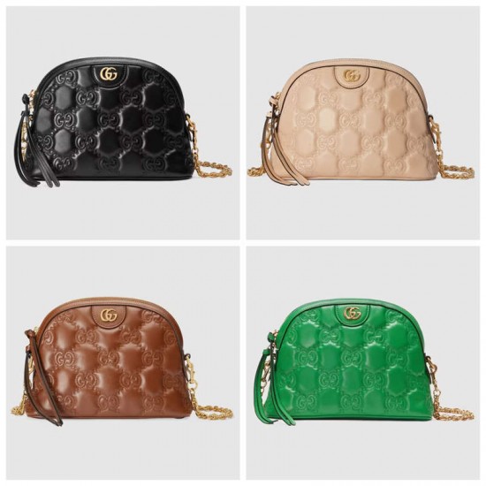 5colors GG Matelassé leather small bag