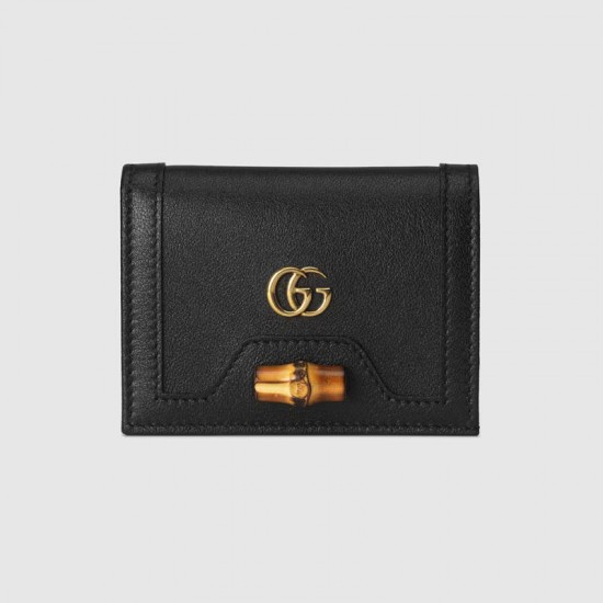 2colors Gucci Diana card case wallet