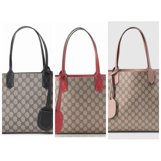 3colors GUCCI Reversible GG Medium Tote Bag