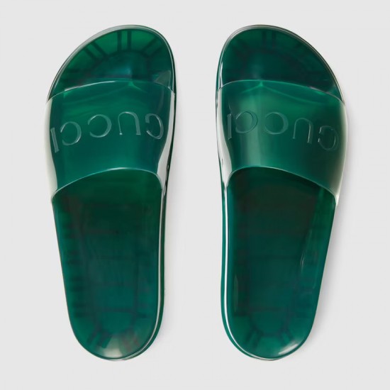 11colors slide with Gucci logo