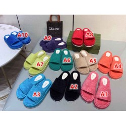 10colors GG platform sandal