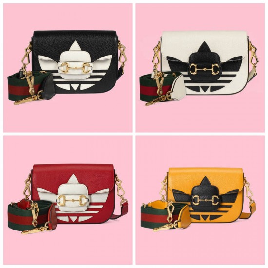 4colors adidas x Gucci Horsebit 1955 mini bag