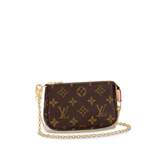 Mini Pochette Accessoires On Chain Monogram Canvas