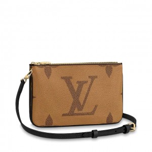 DOUBLE ZIP POCHETTE