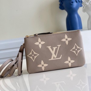 DOUBLE ZIP POCHETTE