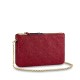 DOUBLE ZIP POCHETTE