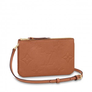 DOUBLE ZIP POCHETTE