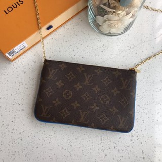 DOUBLE ZIP POCHETTE