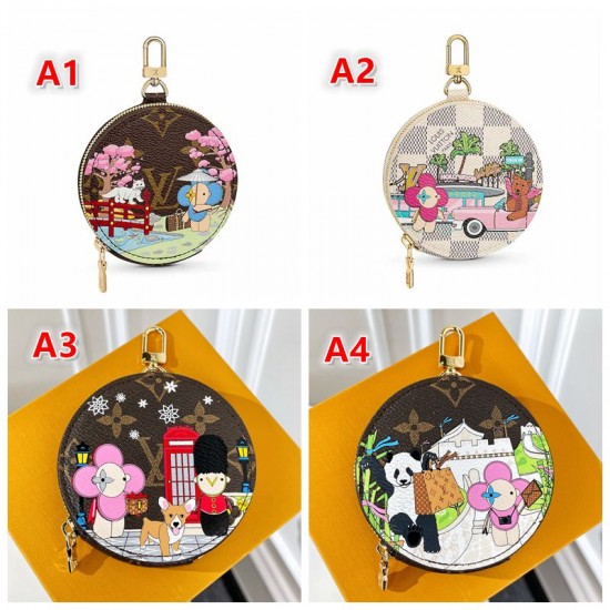 2021 ROUND COIN PURSE 4colors