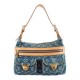 2colors DENIM HOBO BAG