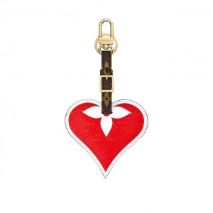 GAME ON SPADE BAG CHARM AND KEY HOLDER