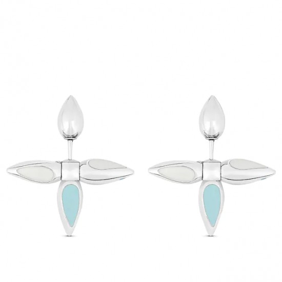 LOUISETTE EARRINGS BLUE M00298