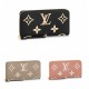 3colors ZIPPY WALLET LEATHER