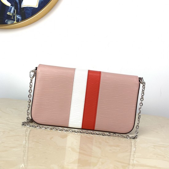 FÉLICIE POCHETTE EPI PINK