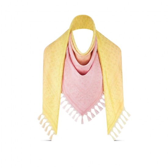 MONOGRAM GRADIENT PAREO STOLE