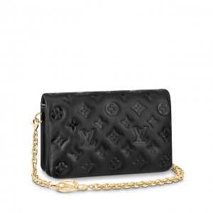 POCHETTE COUSSIN BLACK