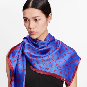 LV NOW DOUBLE FACE SHAWL