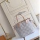 LV NEVERFULL GM Damier Azur Canvas