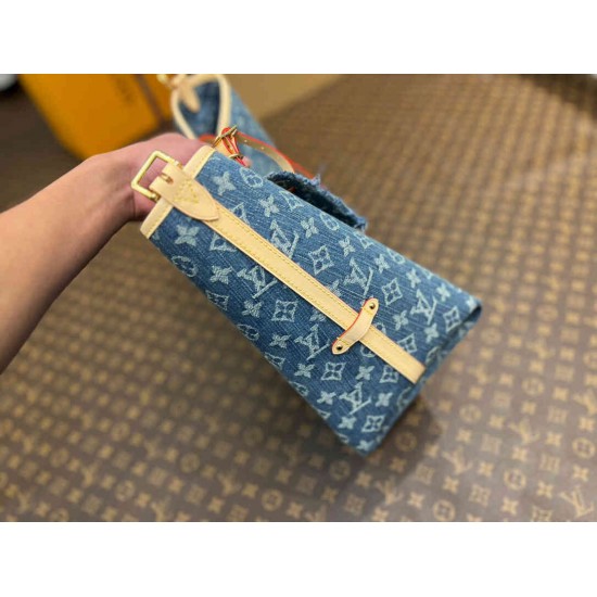 CarryAll MM Monogram Denim