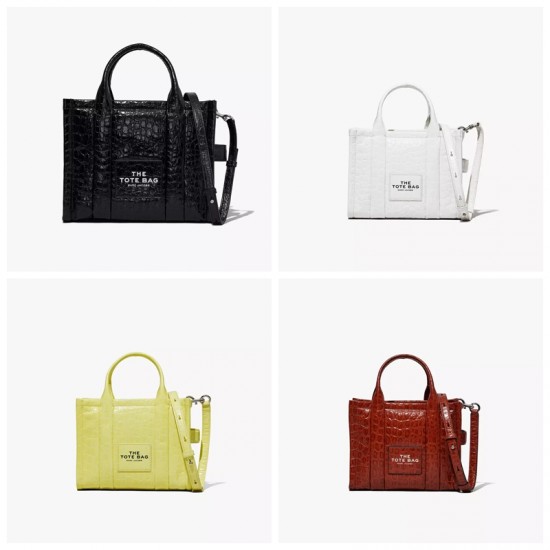 4colors THE CROC-EMBOSSED TOTE BAG MICRO MINI MEDIUM