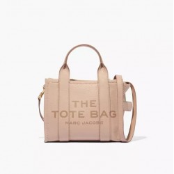 ROSE DUST THE LEATHER TOTE BAG